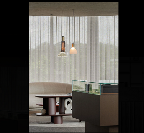 Lustre DELTALIGHT Miles usine DELTALIGHT de l'Italie. Foto №5