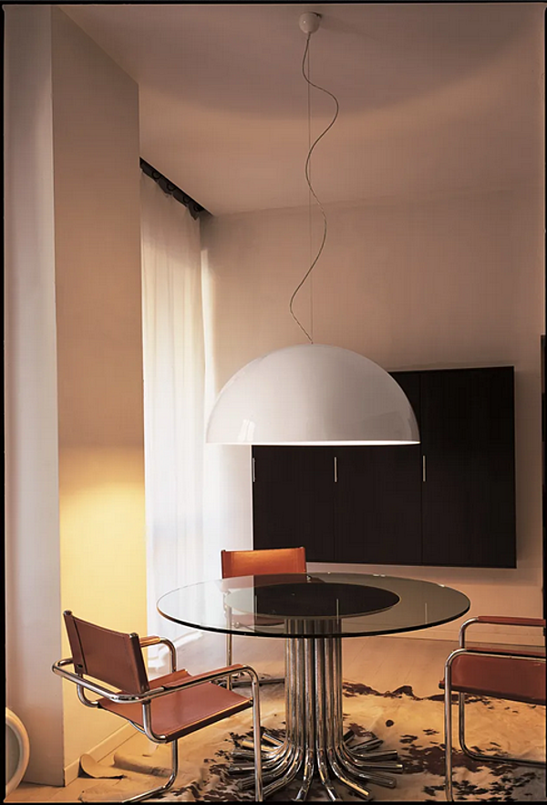Lampe suspendue en PMMA Sonora 490 493 Oluce usine Oluce de l'Italie. Foto №4