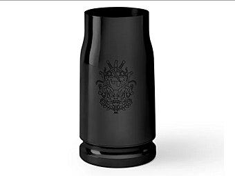 Vase en laiton Bullet collection GHIDINI1961