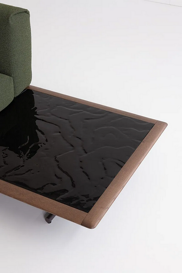 Canapé en tissu avec dossier rembourré Potocco Graphic 955 D 955/D usine POTOCCO de l'Italie. Foto №4