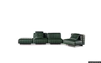 Canapé Minotti Twiggy Canapé Minotti Twiggy usine Minotti de l'Italie