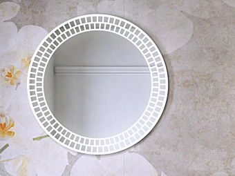 Miroir de salle de bain rond avec éclairage intégré ARTELINEA RI TRATTI TRB, TRD