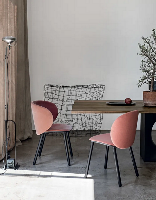 Chaise en tissu rembourrée Kristalia Dua usine Kristalia de l'Italie. Foto №10