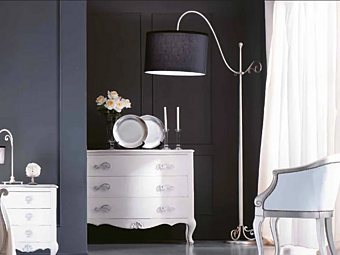 Lampe sur pied en métal collection Ester Roll CORTEZARI