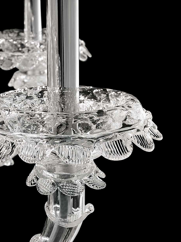 Lustre Barovier &amp;Toso 4604/12 usine Barovier&Toso de l'Italie. Foto №2