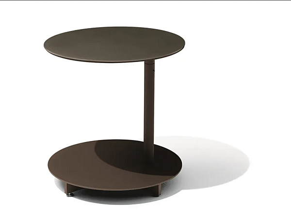 Table d'appoint ronde en acier collection Apsara GIORGETTI 88100, 88101, 88102 usine GIORGETTI de l'Italie. Foto №2