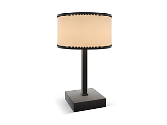 Lampe de chevet en tissu CORTEZARI Keope Roll 1481-R