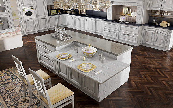 Cuisine HOME CUCINE GOLD ELITE07 usine HOME CUCINE de l'Italie. Foto №4