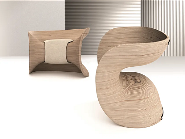 Cheval à bascule en cuir GIORGETTI CLop GA452G + GA453G usine GIORGETTI de l'Italie. Foto №5