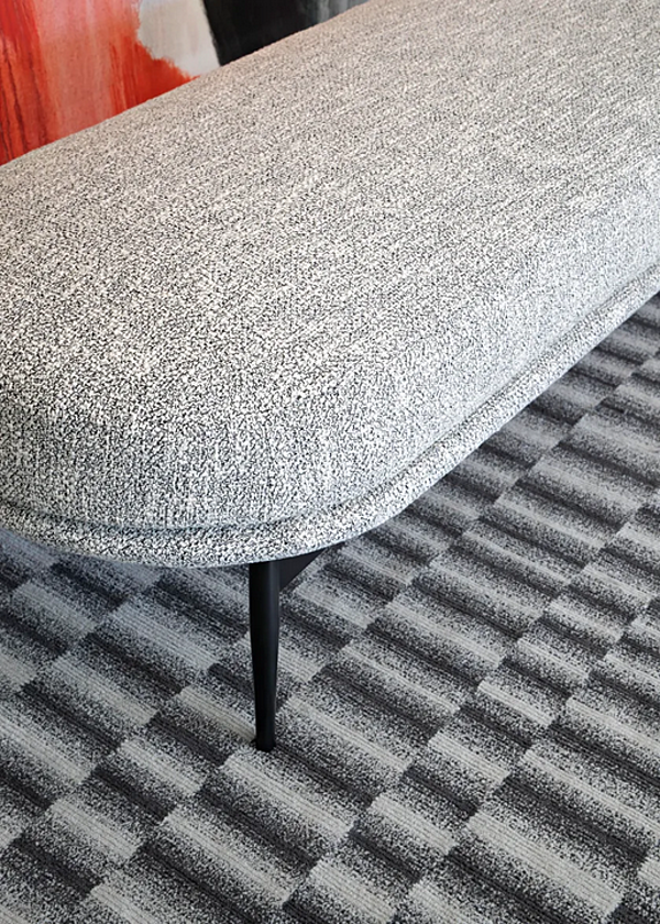 Banc en tissu Oltremare Saba usine SABA de l'Italie. Foto №3