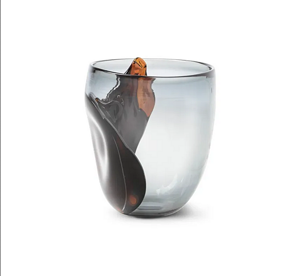 Vase en verre soufflé rond Incanto GIORGETTI usine GIORGETTI de l'Italie. Foto №1