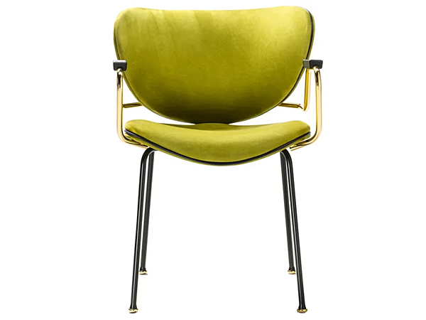 Fauteuil en tissu avec accoudoirs Kalida Black Tie KAL21BRC usine Black Tie de l'Italie. Foto №1
