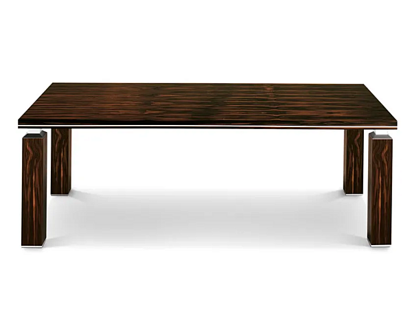 Table de réunion carrée en placage bois ARES i 4 Mariani usine i 4 Mariani de l'Italie. Foto №2
