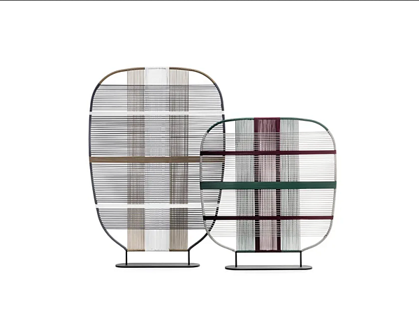 Paravent en polyester Shades of Venice Saba usine SABA de l'Italie. Foto №6