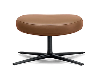 Pouf rembourré avec base à 4 branches Kristalia Dua Relax Pouf rembourré avec base à 4 branches Kristalia Dua Relax usine Kristalia de l'Italie