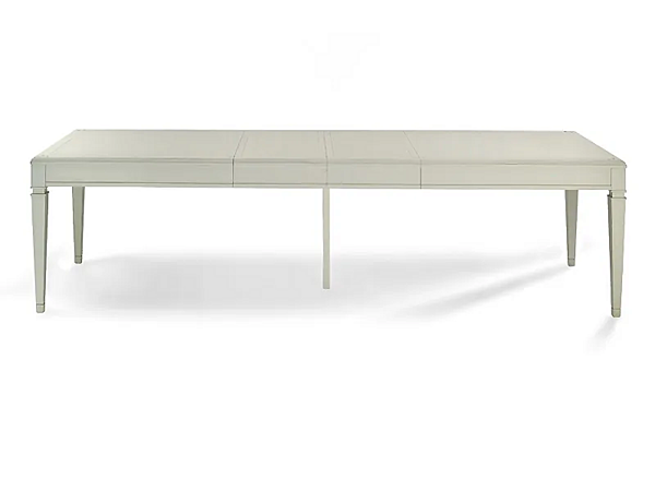 Table rectangulaire extensible en bois massif Berlino MARIONI 01983 usine MARIONI de l'Italie. Foto №2