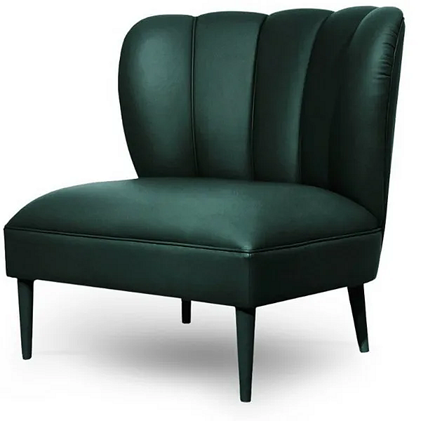 Fauteuil en cuir rembourré DALYAN BRABBU usine BRABBU de l'Italie. Foto №11