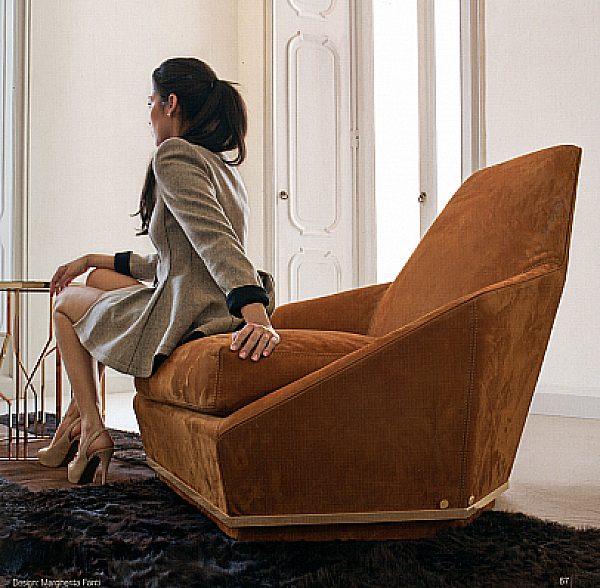 Fauteuil LONGHI (F. LLI LONGHI) x 655  usine LONGHI (F.LLI LONGHI) de l'Italie. Foto №1