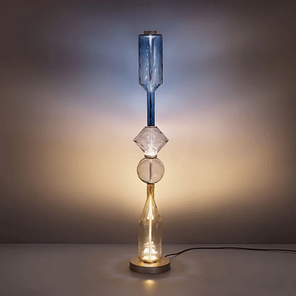 Lampe sur pied en verre soufflé ICONE LUMINOSE Paolo Castelli usine Paolo Castelli de l'Italie. Foto №3