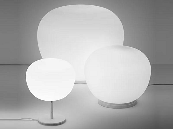 Lampe de table en verre Lumi Mochi Fabbian usine Fabbian de l'Italie. Foto №2