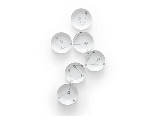 Set de plats en porcelaine Floema GIORGETTI GA474G usine GIORGETTI de l'Italie. Foto №3