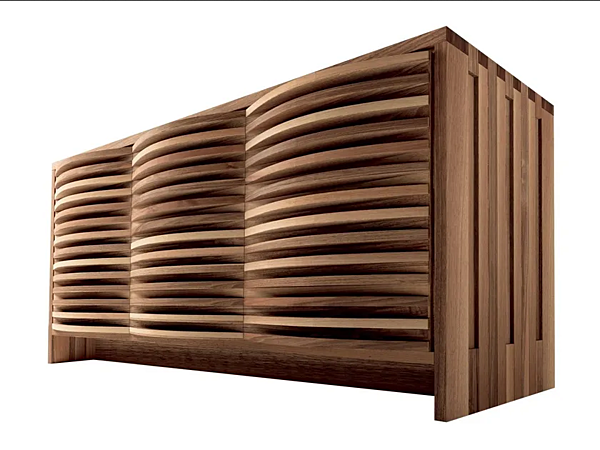 Buffet en bois avec portes DALE Onda A 120 usine DALE de l'Italie. Foto №2