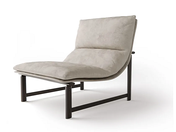 Fauteuil rembourré en tissu Baltimora MisuraEmme usine MisuraEmme de l'Italie. Foto №1