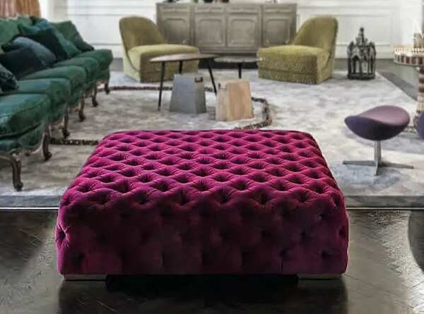 Pouf ANGELO CAPPELLINI 40195 usine OPERA CONTEMPORARY de l'Italie. Foto №3