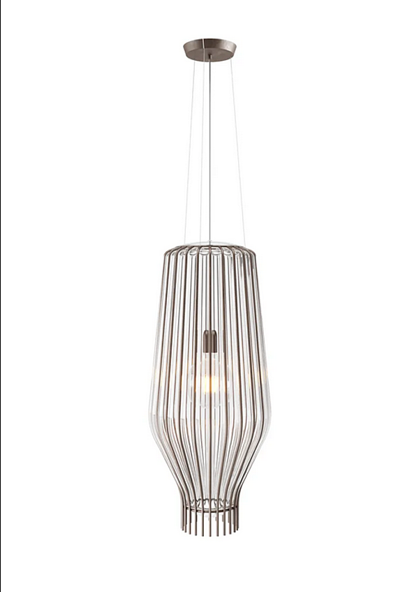 Lampe suspendue extérieure en matériau durable Fabbian collection Saya F47 A17 19 25 usine Fabbian de l'Italie. Foto №2