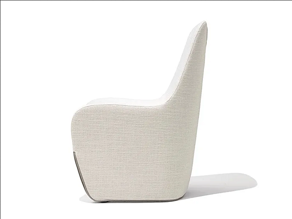 Chaise en tissu avec housse amovible GIORGETTI Tie 70900 usine GIORGETTI de l'Italie. Foto №2