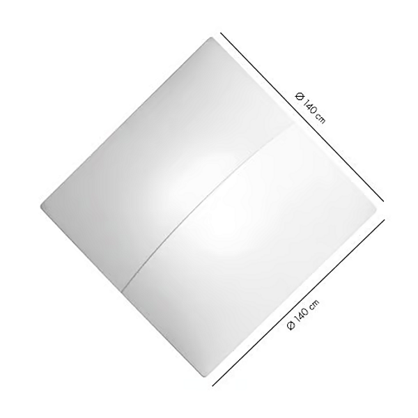 Applique et plafonnier en verre Nelly Straight AXOLIGHT usine Axolight de l'Italie. Foto №9