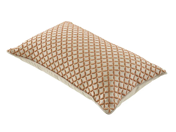 Coussin rectangulaire en coton et lin motif Alvor LIGNE ROSET 11020402-11020403 usine LIGNE ROSET de l'Italie. Foto №1