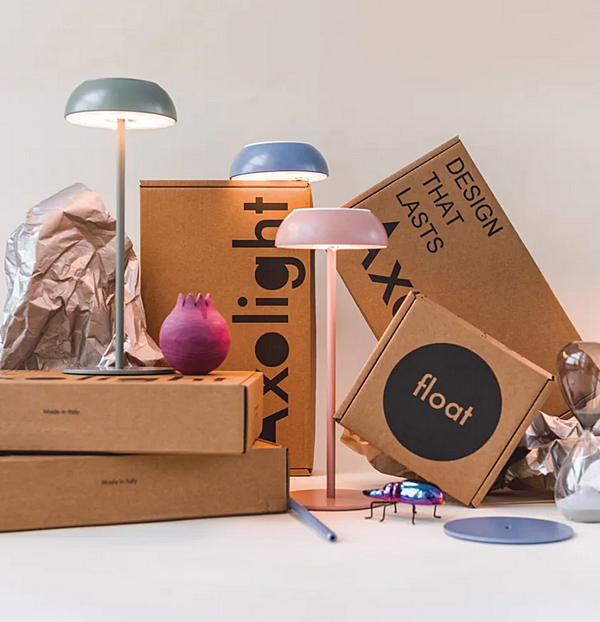 Lampe de table portable multifonctionnelle en matériau AXOLIGHT collection FLOAT usine Axolight de l'Italie. Foto №18