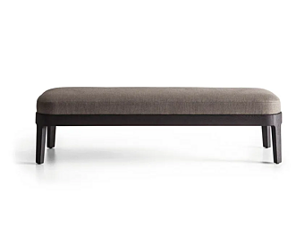 Banc rembourré en tissu Chelsea Molteni & C usine Molteni & C.(+VITRA) de l'Italie