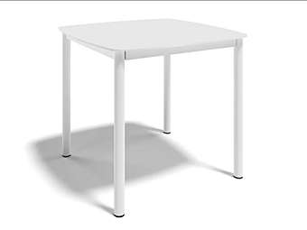 Table de jardin carrée en grès porcelainé Atmosphera Dulton DU01.TV, DU02.TV