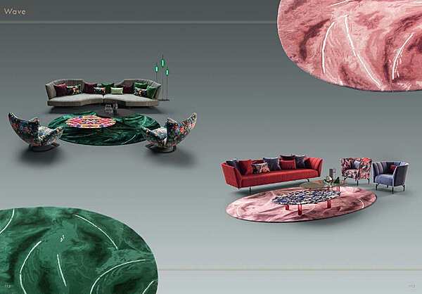 Tapis  SIGNORINI&COCO WONDERLAND 00041 usine DAYTONA (by Signorini&Coco) de l'Italie. Foto №4