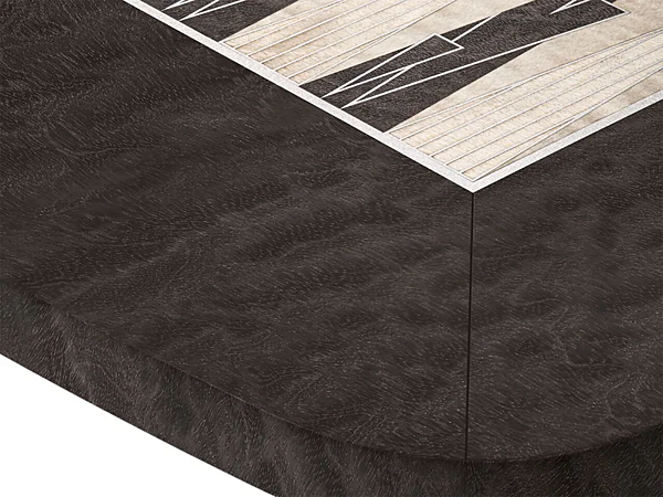Table basse carrée en bois Spark GIORGETTI usine GIORGETTI de l'Italie. Foto №4