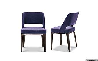 Chaise Minotti Owens  usine Minotti de l'Italie