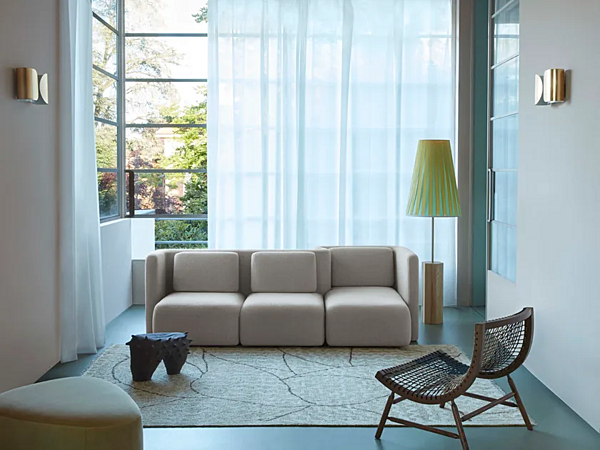 Canapé modulaire en tissu Gala Saba usine SABA de l'Italie. Foto №18