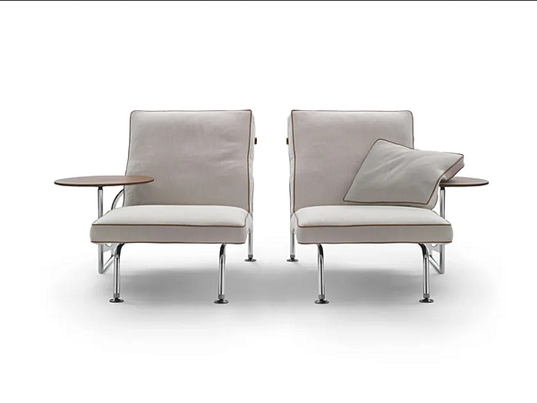 Lit de jour en tissu rembourré FLEXFORM Ginger 02C921 usine FLEXFORM de l'Italie. Foto №8