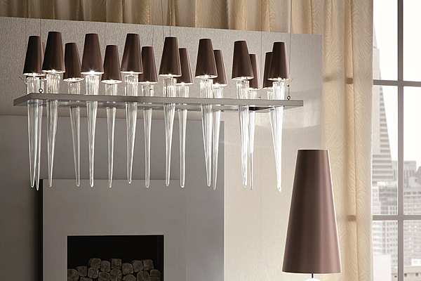 Lustre GIORGIO COLLECTION Daydream Torches chrome usine GIORGIO COLLECTION de l'Italie. Foto №2