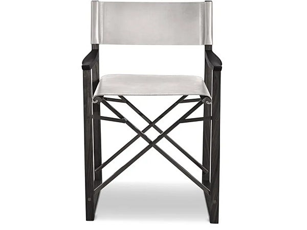 Chaise pliante en cuir tanné CLAP I 4 Mariani usine i 4 Mariani de l'Italie. Foto №4