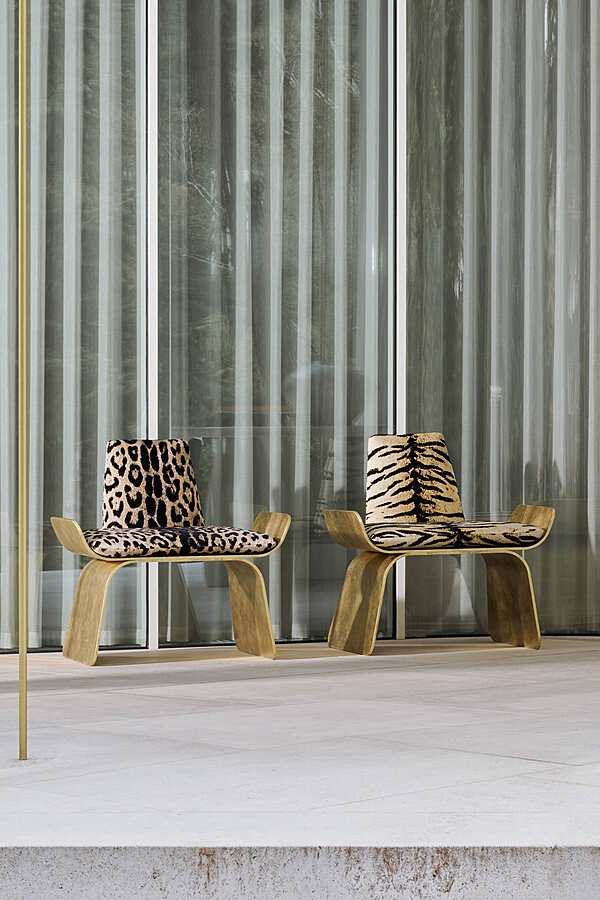 Fauteuil ROBERTO CAVALLI IRANJA usine ROBERTO CAVALLI de l'Italie. Foto №4