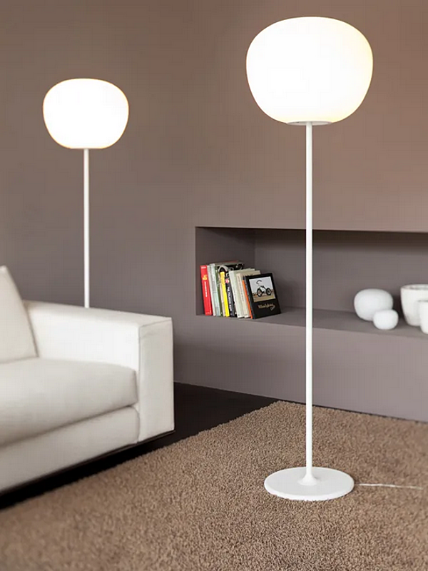Lampe sur pied en verre Lumi Mochi Fabbian usine Fabbian de l'Italie. Foto №5