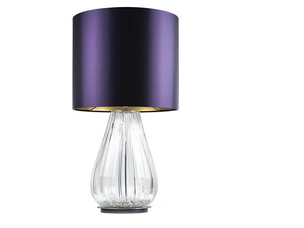 Lampe de table en verre de Murano Aqua Uno Abrissi 11115 usine ABRISSI de l'Italie. Foto №1