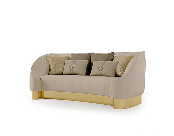 Canapé 3 places en tissu avec dossier rembourré Bizzotto Italia Infinity usine Bizzotto Italia de l'Italie. Foto №2