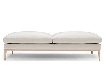 Banc en cuir rembourré AMURA Leonard AM024 115 usine AMURA de l'Italie