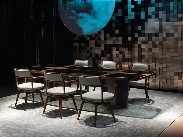 Table de salon en bois Bigwig GIORGETTI usine GIORGETTI de l'Italie. Foto №4