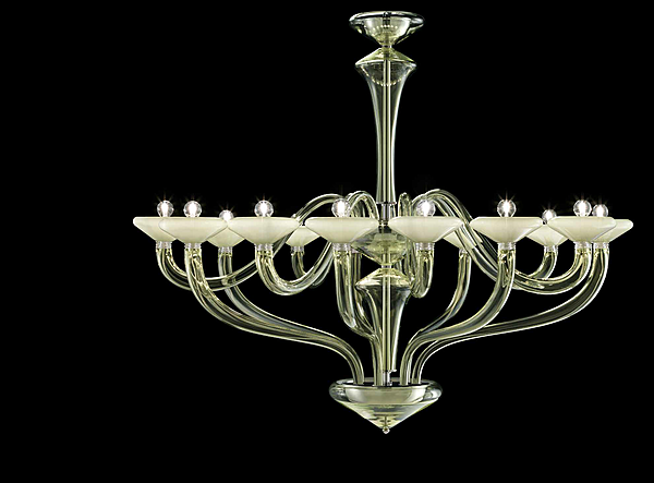 Lustre Barovier&Toso Windsor 5676/24 usine Barovier&Toso de l'Italie. Foto №3