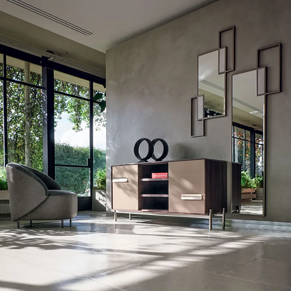 Fauteuil en tissu avec accoudoirs Pandi CORTEZARI 706 usine CORTE ZARI de l'Italie. Foto №10